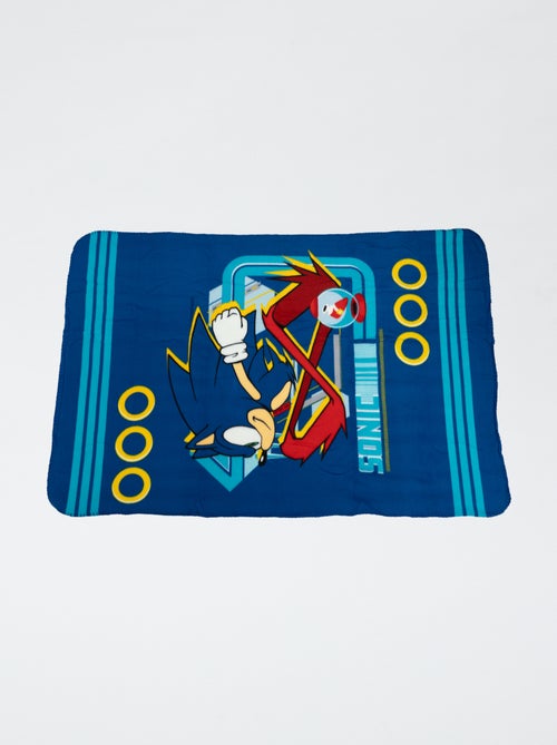 Plaid 'Sonic' en polaire - Kiabi