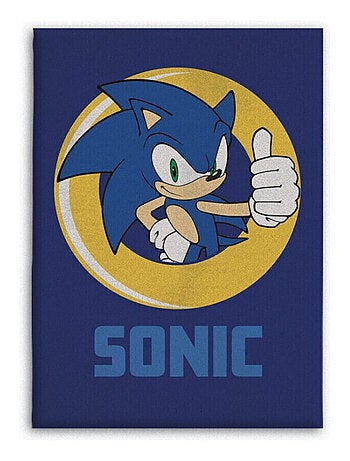 Plaid sonic pouce levé 140x100 cm