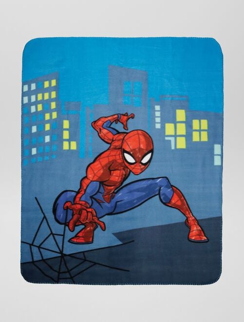 Baskets Spiderman Bleu et Rouge à Scratch - Marvelous