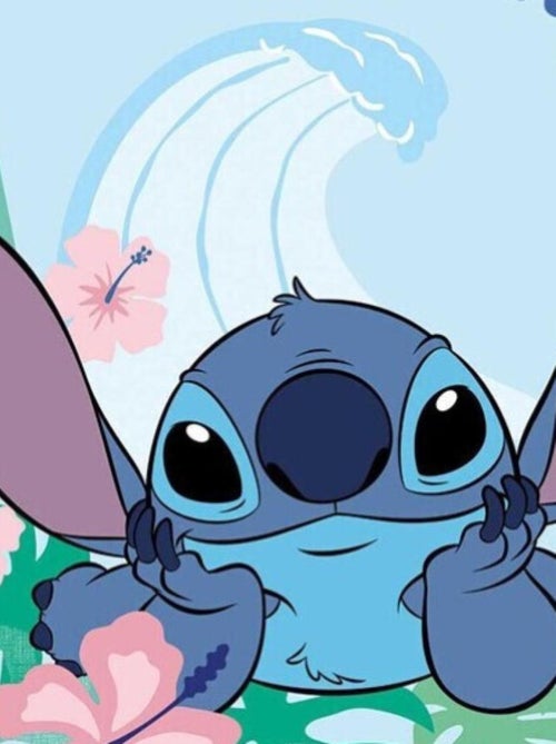 Plaid Stitch en flanelle de polyester - 110 cm x 150 cm - Kiabi