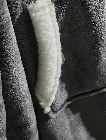 Plaid sweat polaire BIEN AU CHAUD