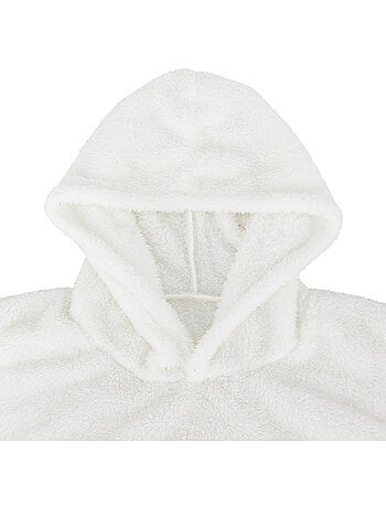 Plaid sweatshirt capuche flanelle TEDDY