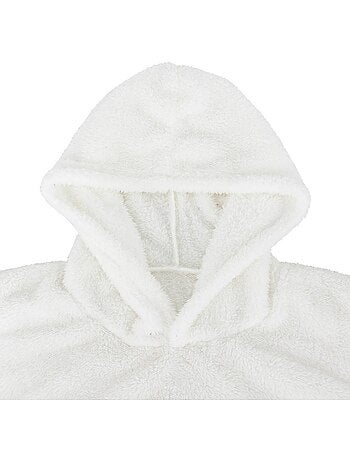 Plaid sweatshirt capuche flanelle TEDDY