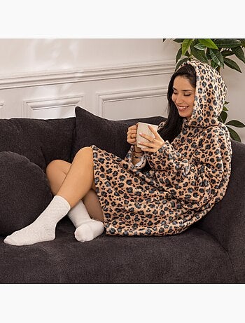 Plaid sweatshirt capuche HOODIE