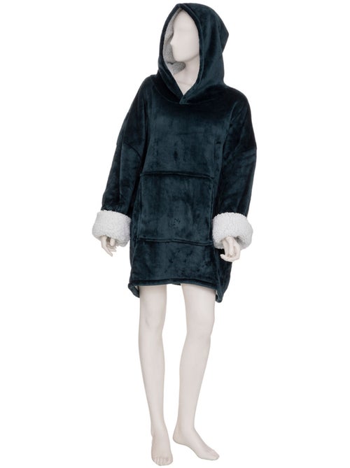 Plaid sweatshirt capuche HOODIE - Kiabi