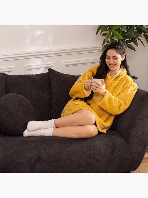 Plaid sweatshirt capuche HOODIE - Kiabi