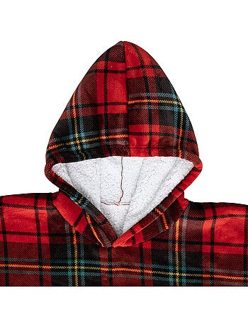 Plaid sweatshirt capuche HOODIE