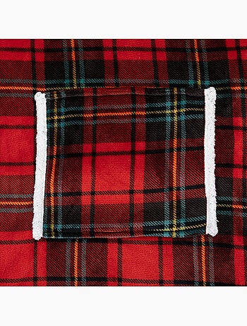 Plaid sweatshirt capuche HOODIE