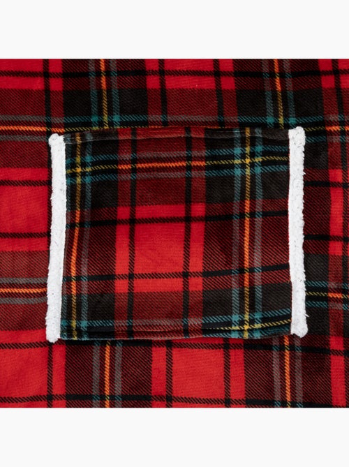 Plaid sweatshirt capuche HOODIE - Kiabi