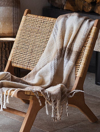 Plaid tartan Ecossais - Effet mohair