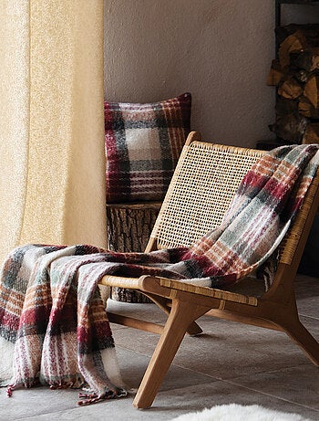 Plaid tartan Ecossais - Effet mohair