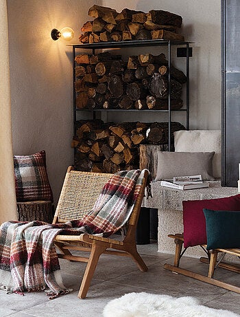 Plaid tartan Ecossais - Effet mohair