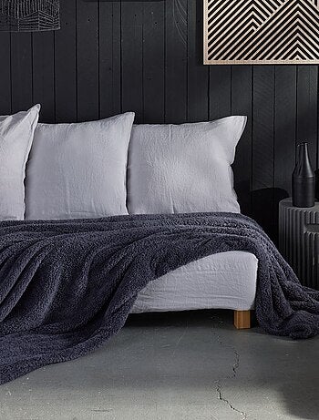 Plaid teddy BIEN AU CHAUD