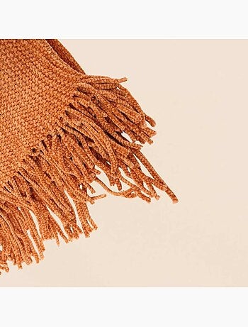 Plaid tissu chenille 130x150cm