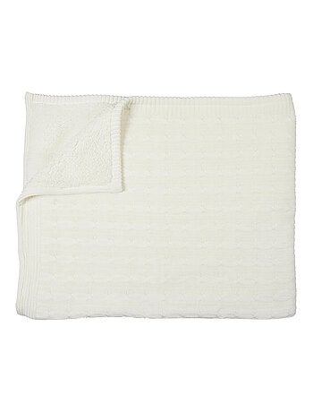 Plaid torsadé sherpa collection OCTAVE