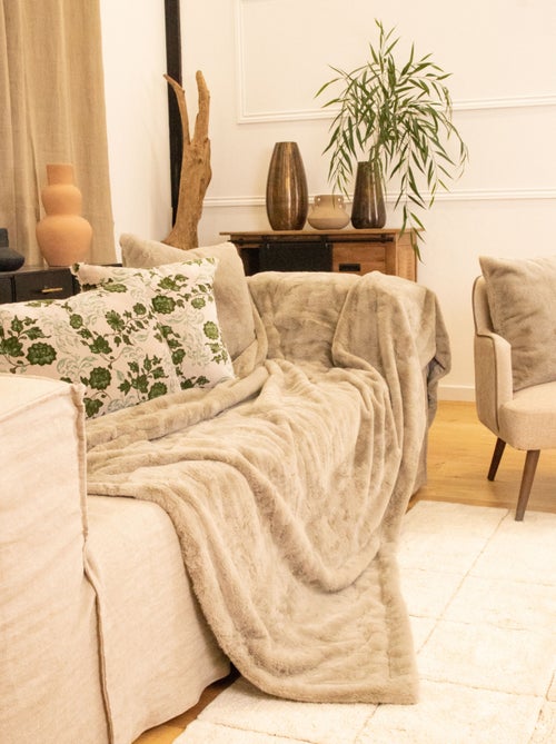 Plaid tout doux - Kiabi Plaid tout doux - Kiabi