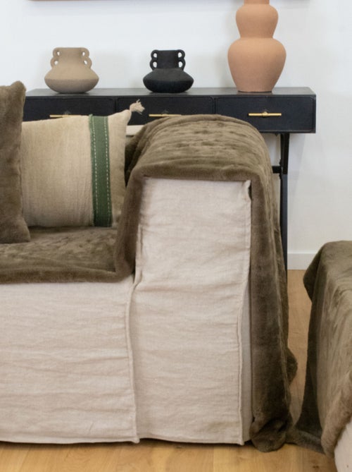 Plaid tout doux - Kiabi Plaid tout doux - Kiabi