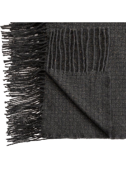 Plaid tricot frangé SOUL - Kiabi Plaid tricot frangé SOUL - Kiabi