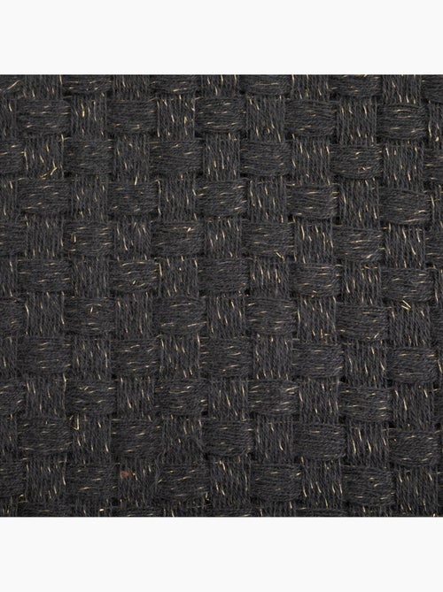 Plaid tricot frangé SOUL - Kiabi Plaid tricot frangé SOUL - Kiabi