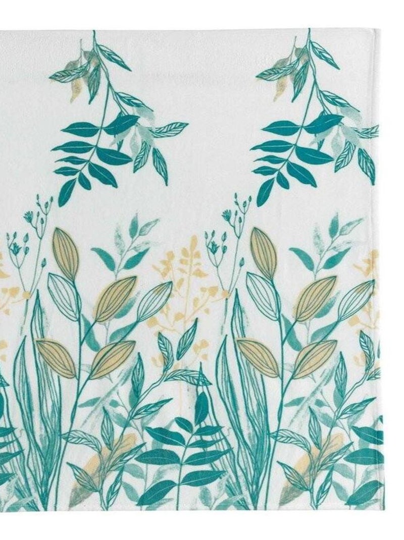 Plaid ultra-doux 130x160 cm Izia Bleu - Kiabi