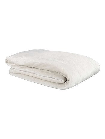 Plaid ultra doux en flanelle et sherpa