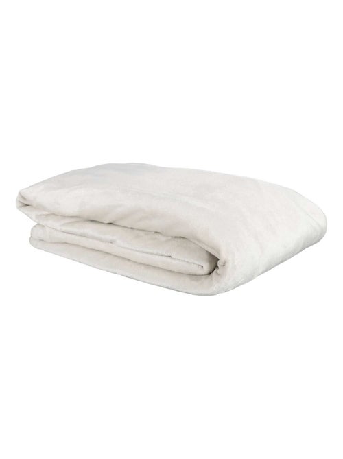 Plaid ultra doux en flanelle et sherpa - Kiabi