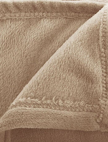 Grand plaid en Flanelle uni