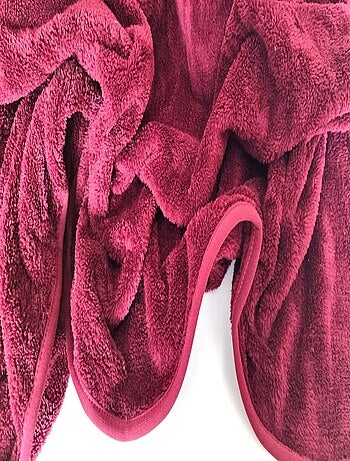 Plaid Uni Marron