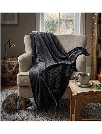 Plaid uni Collection Douillet
