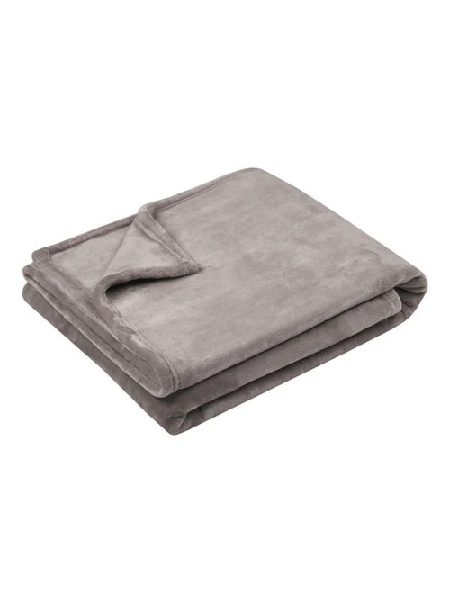 Plaid uni Doudou - Kiabi