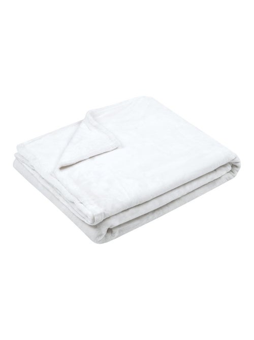 Plaid uni Doudou - Kiabi