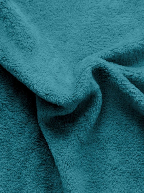 Plaid uni en polaire molletonnée - Kiabi