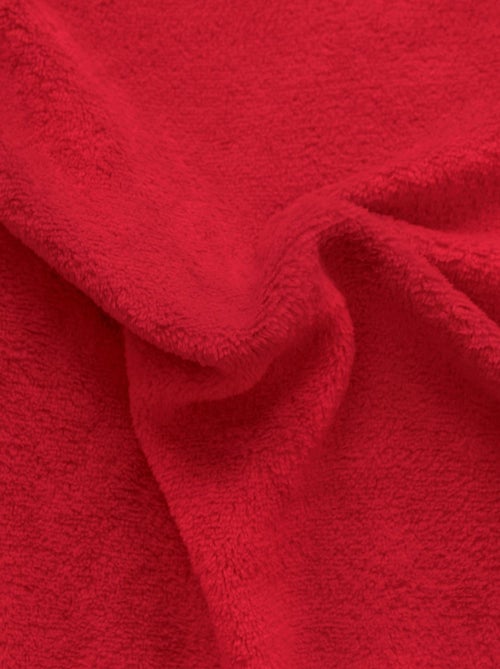 Plaid uni en polaire molletonnée - Kiabi