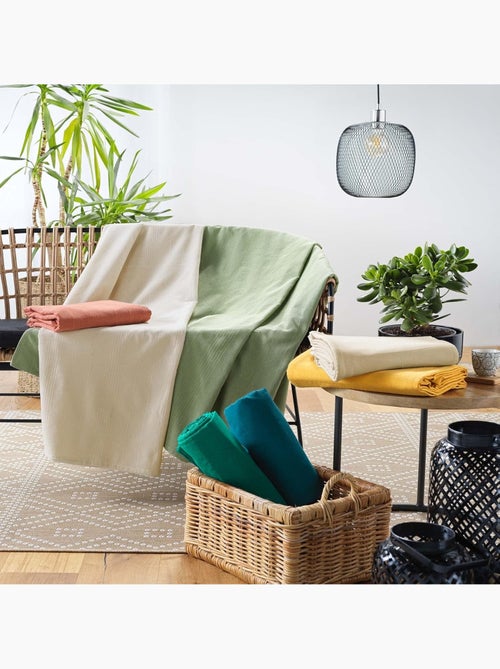 Plaids Polycoton LUCILE Douceur d'Intérieur - Kiabi
