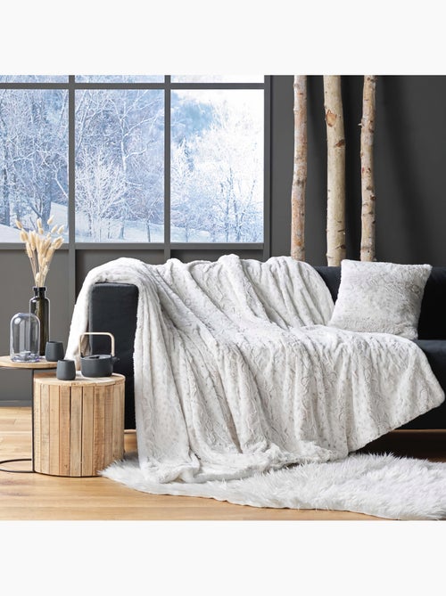 Plaids Polyester ALASKA Douceur d'Intérieur - Kiabi