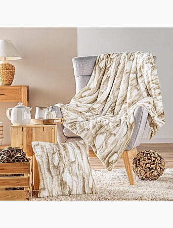 Plaids Polyester CHEYENNE Douceur d'Intérieur