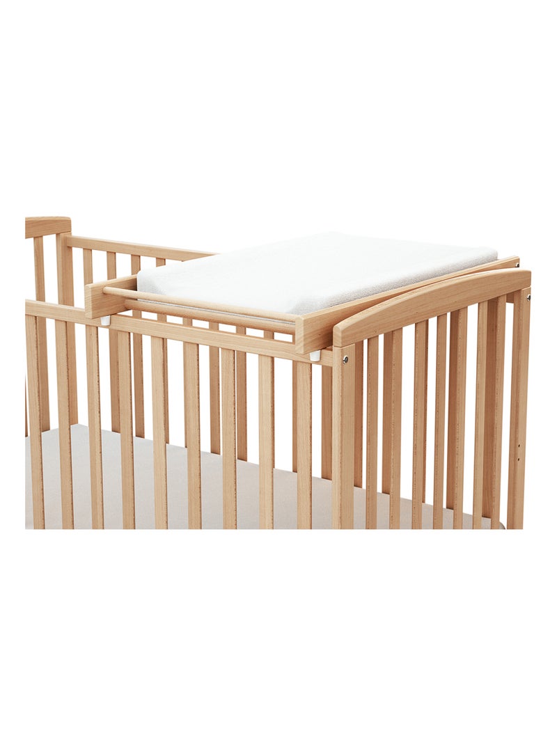 Plan à langer amovible pour lit bébé en bois ESSENTIEL Beige clair - Kiabi