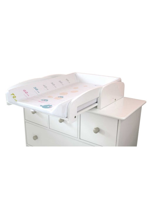 Plan à langer avec matelas intégré - Kiabi