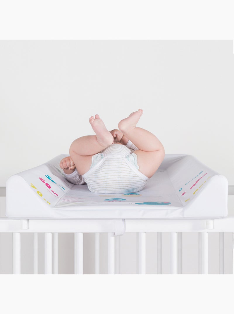 Plan à langer avec matelas intégré Blanc - Kiabi