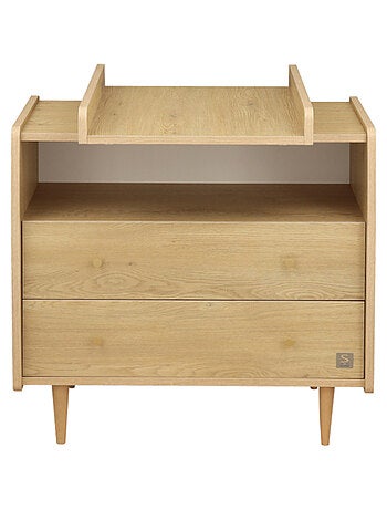 Plan à langer coulissant pour commode 2 tiroirs - SAUTHON