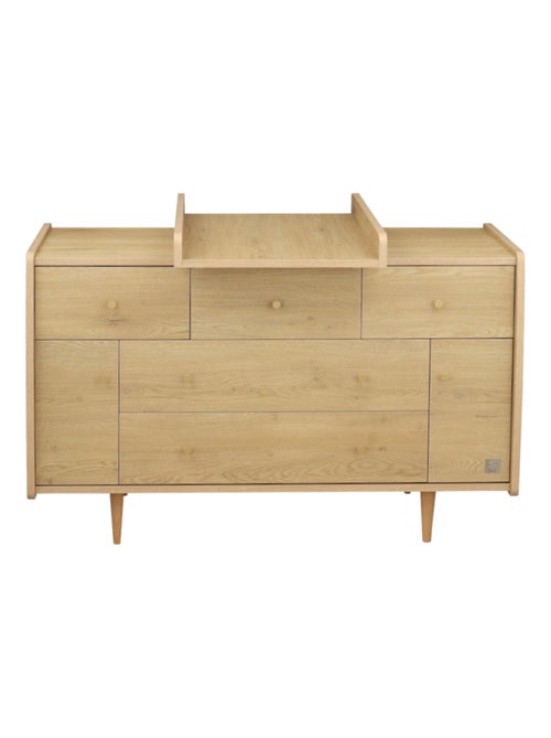 Plan à langer coulissant pour commode XXL 5 tiroirs - SAUTHON - Kiabi