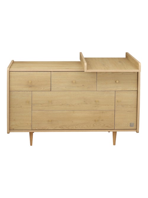 Plan à langer coulissant pour commode XXL 5 tiroirs - SAUTHON - Kiabi