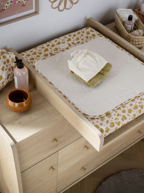 Plan à langer coulissant pour commode XXL 5 tiroirs - SAUTHON - Kiabi