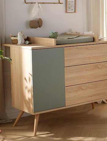 Plan à langer pour commode en bois - SAUTHON