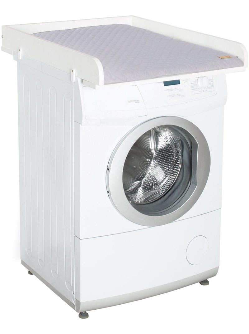 Plan à langer pour lave-linge + matelas déperlant - ROBA 'roba Style' Blanc - Kiabi