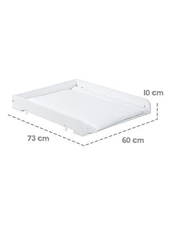 Plan à langer pour machines à laver + Matelas imperméable 'Roba'