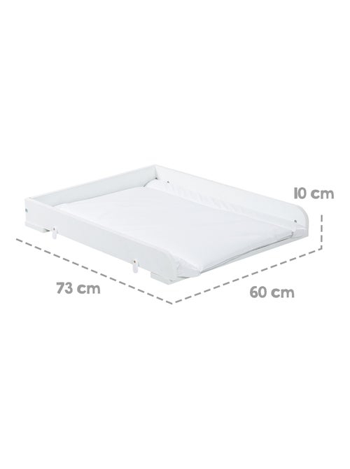 Plan à langer pour machines à laver + matelas imperméable ROBA - Kiabi Plan à langer pour machines à laver + matelas imperméable ROBA - Kiabi