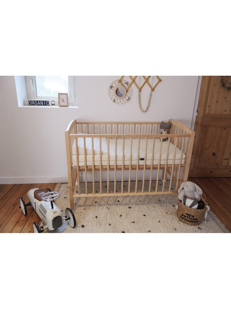 Plan incliné 10° coton pour berceau 27x35cm Blanc - Kiabi