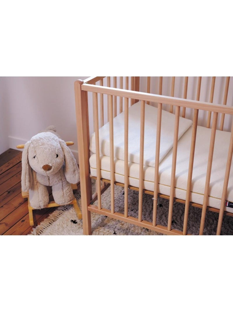 Plan incliné 10° coton pour berceau 27x35cm Blanc - Kiabi