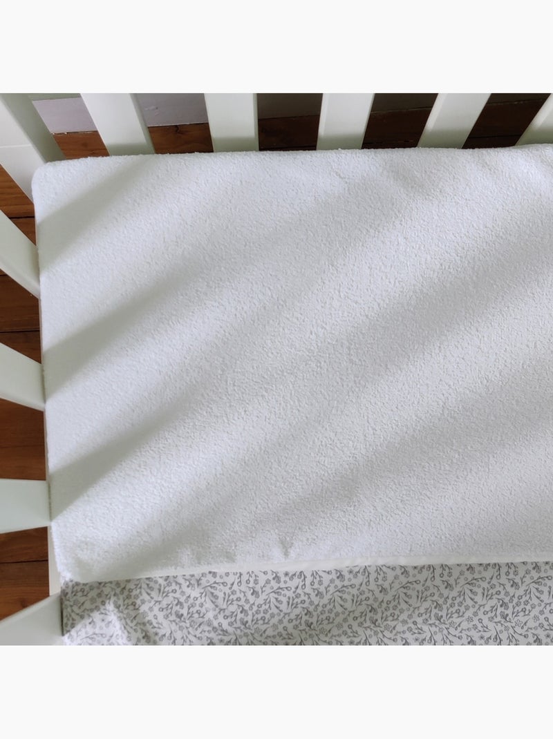 Plan incliné 10° éponge pour lit 70x140cm Blanc - Kiabi